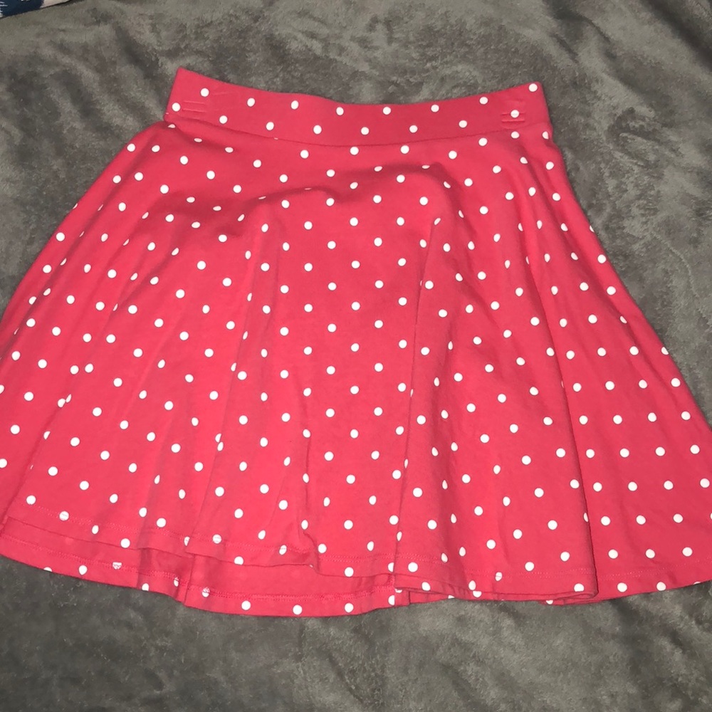 Polka dot skirt